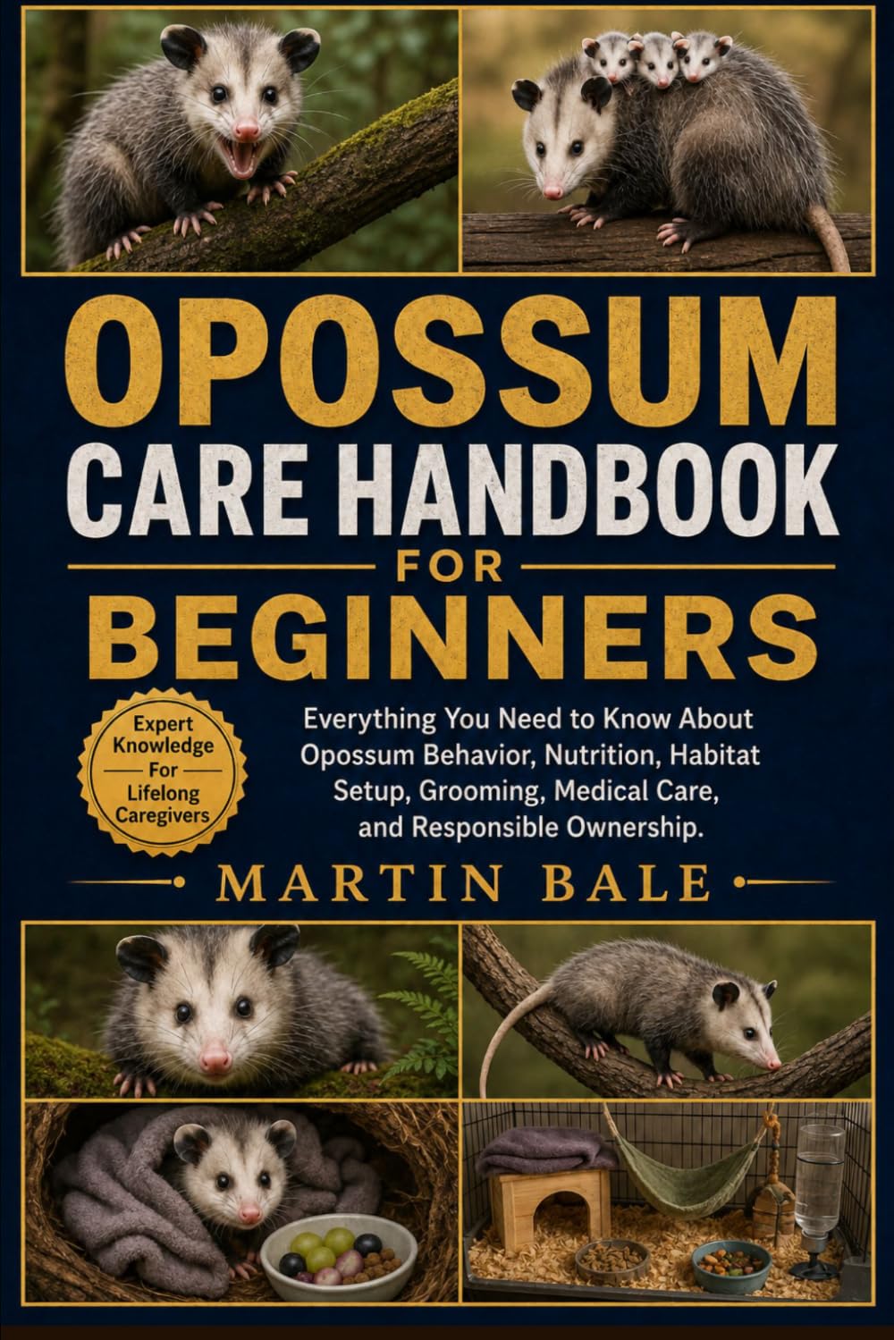 capítulo por capítulo baixar OPOSSUM CARE HANDBOOK: Everything You Need to Know About Opossum Behavior, Nutrition, Habitat Setup, Grooming, Medical Care, and Responsible Ownership.
