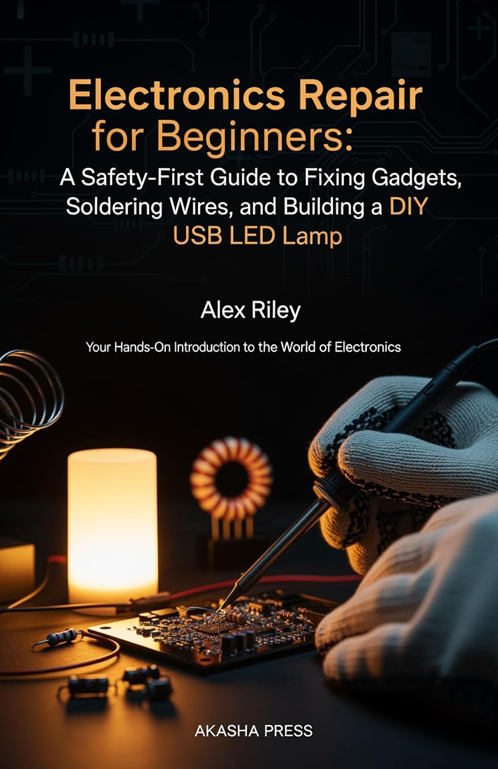 Electronics Repair for Beginners: A Safety-First Guide to Fixing Gadgets, Soldering Wires, and Building a DIY USB LED Lamp: Your Hands-On Introduction to the World of Electronics (English Edition) baixar livro de graça