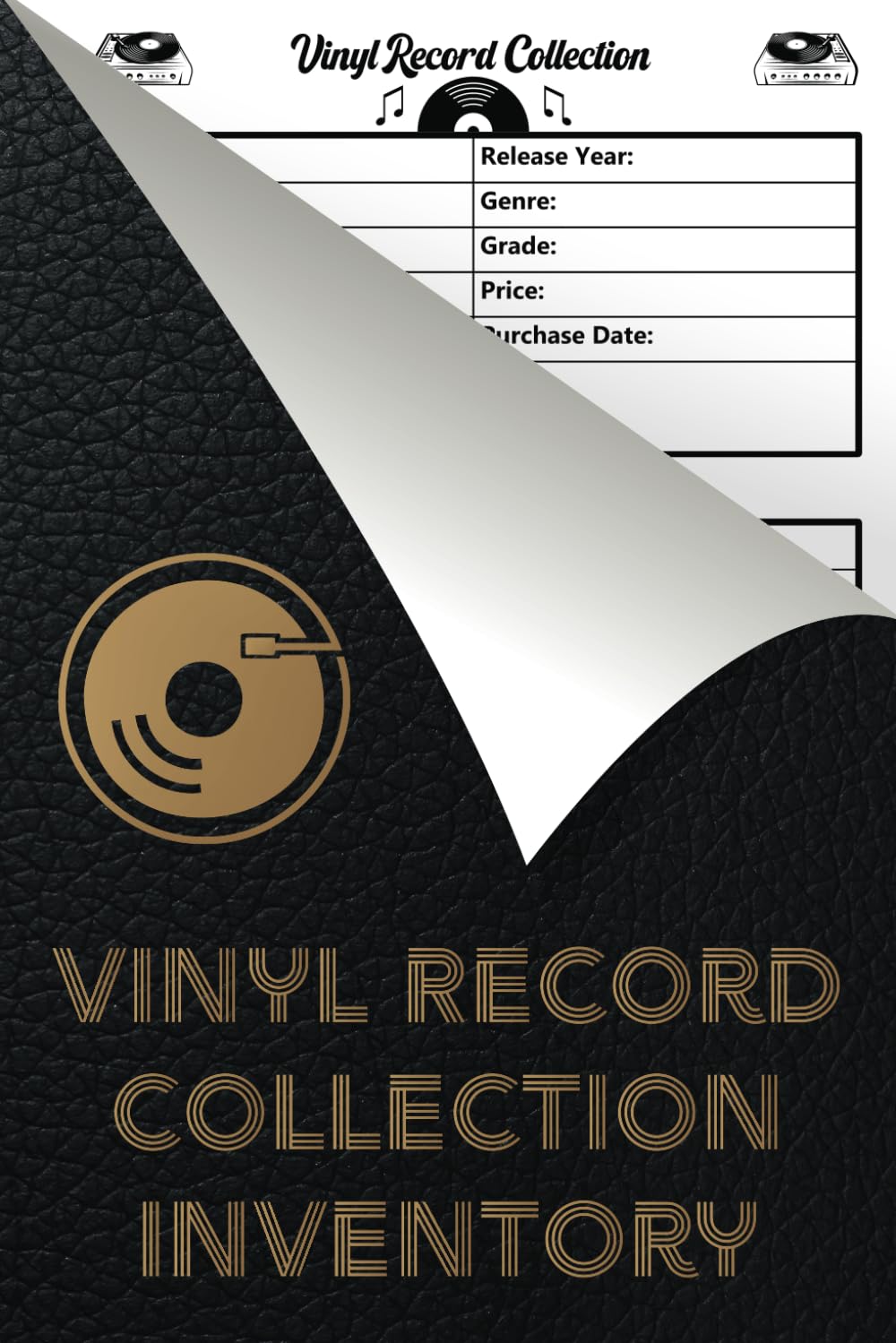 Vinyl Record Collection Inventory: Vinyl Record Collector Log Book | A Simple Way To Keep Track And Review Your Collection baixar livro de graça