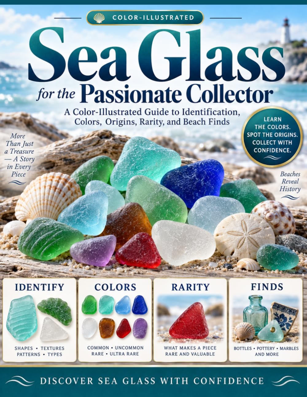 Sea Glass for the Passionate Collector: A Color-Illustrated Guide to Identification, Colors, Origins, Rarity, and Beach Finds baixar o livro de graça