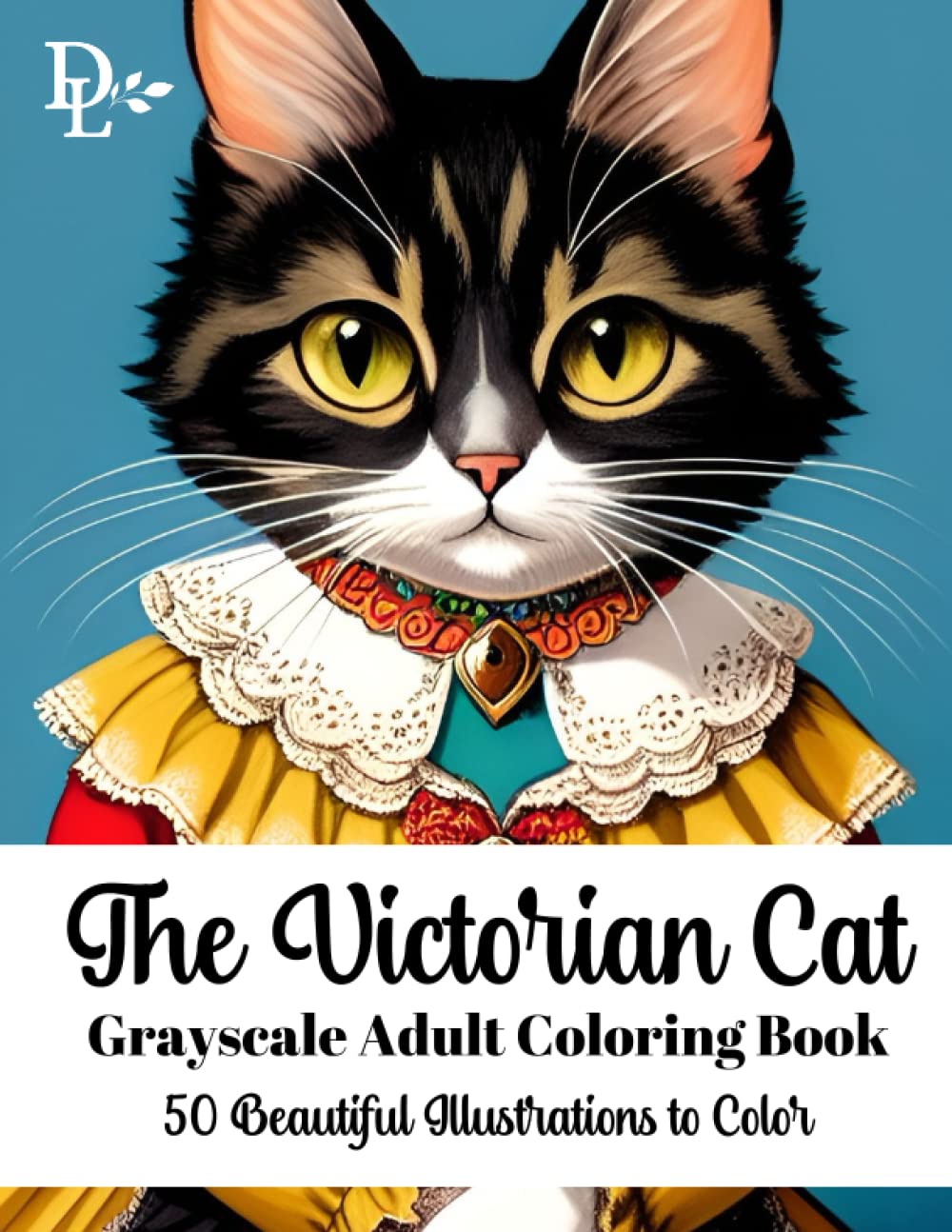 capítulo por capítulo baixar The Victorian Cat - Grayscale Adult Coloring Book: 50 Vintage Illustrations to Color