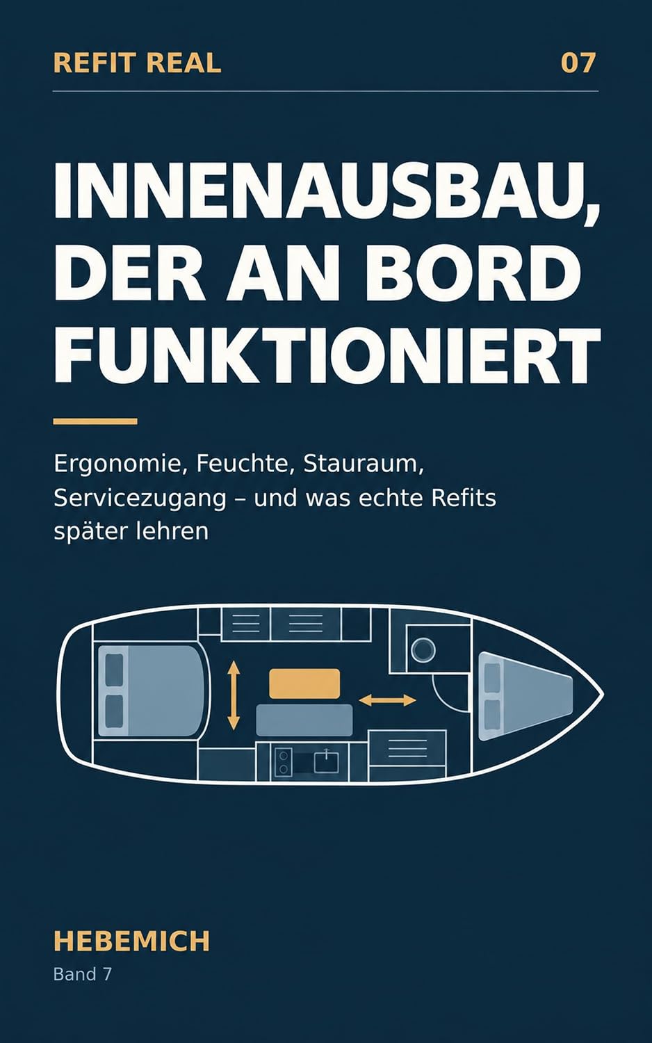 ler totalmente Innenausbau, der an Bord funktioniert: Ergonomie, Feuchte, Stauraum, Servicezugang – und was echte Refits später lehren (REFIT REAL) (German Edition)