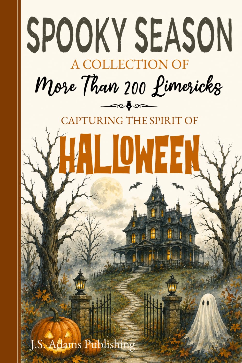 capítulo por capítulo baixar Halloween Limericks: Over 200 Funny Poems About Ghosts, Witches, Pumpkins, Vampires, Black Cats, Trick-or-Treating, Haunted Houses, and Spooky Autumn Fun