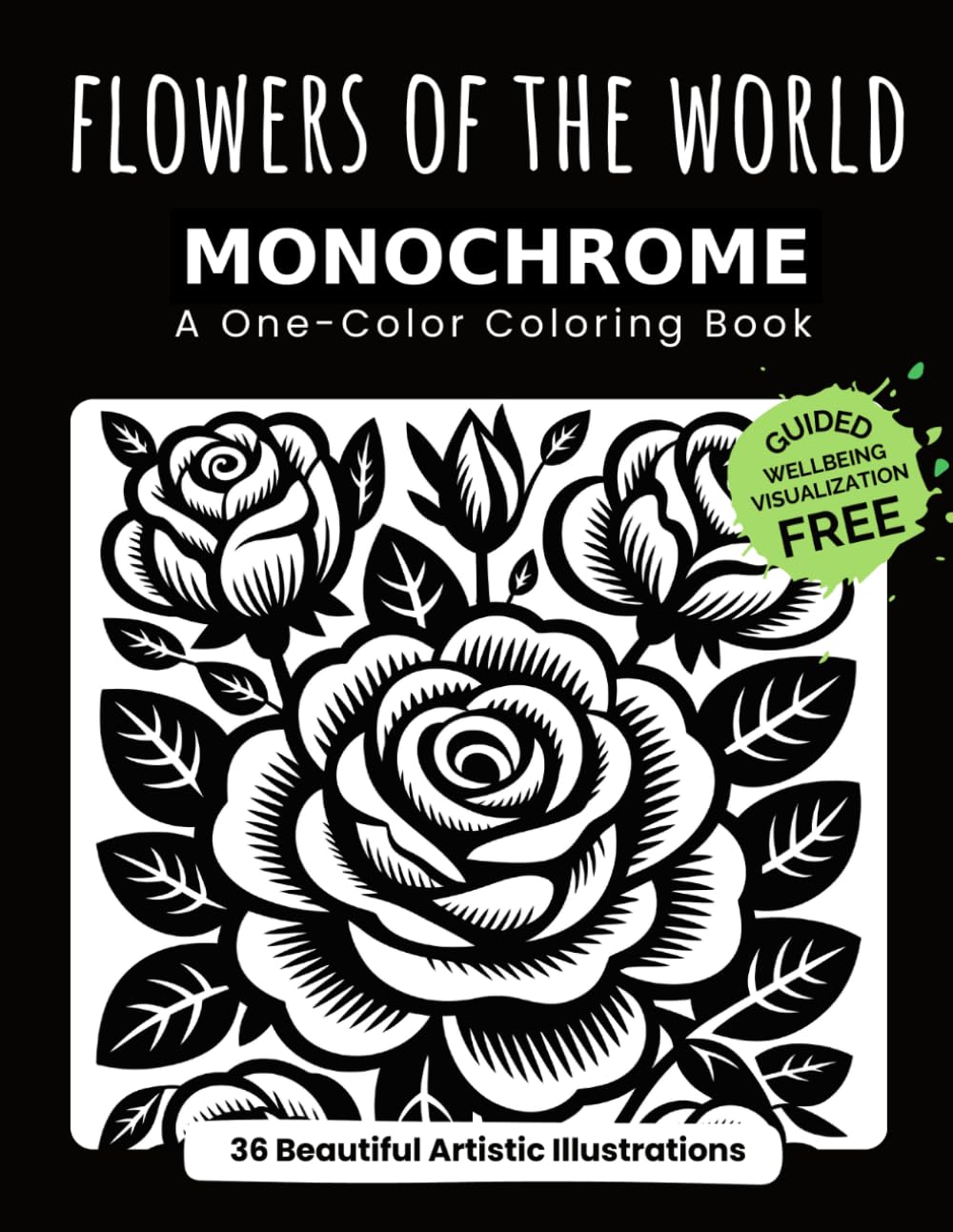 capítulo por capítulo baixar Monochrome Coloring Book: Flowers of the Word Designs for Stress Relief, Mindfulness & Creative Relaxation