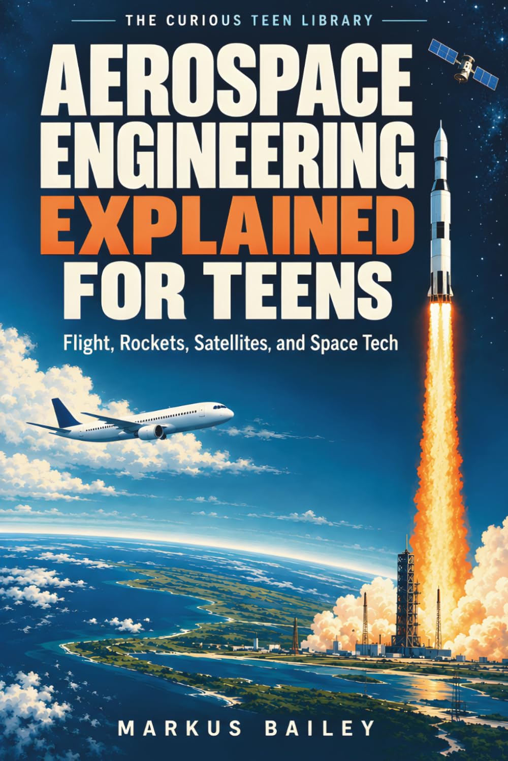 Aerospace Engineering Explained for Teens: Flight, Rockets, Satellites, and Space Tech (The Curious Teen Library) baixar o livro de graça
