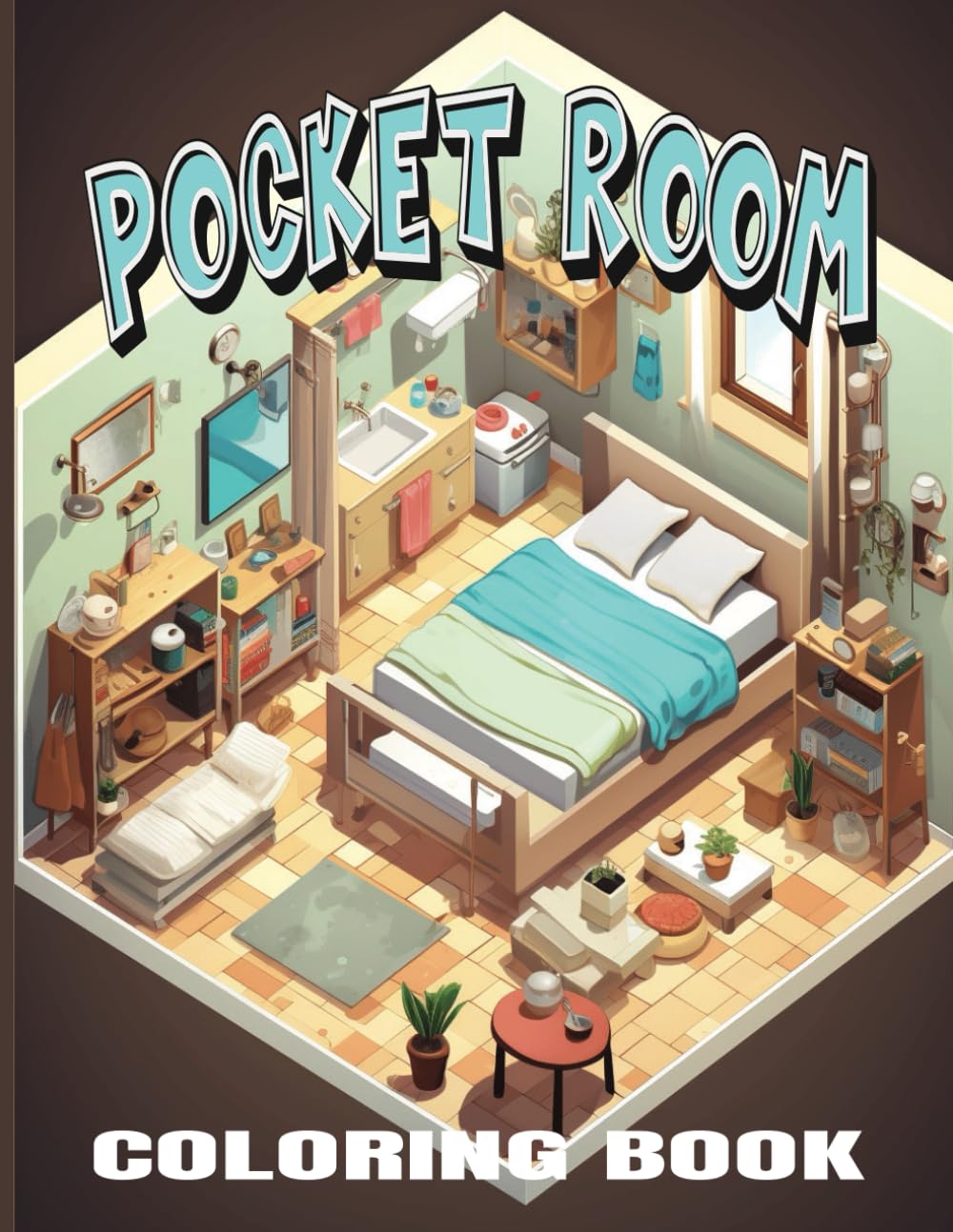 capítulo por capítulo baixar POCKET ROOM COLORING BOOK: A Cozy & Intricate Coloring Book for Adults – Beautiful Miniature Rooms and Tiny Space Designs