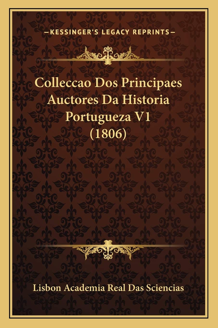capítulo por capítulo baixar Colleccao Dos Principaes Auctores Da Historia Portugueza V1 (1806)