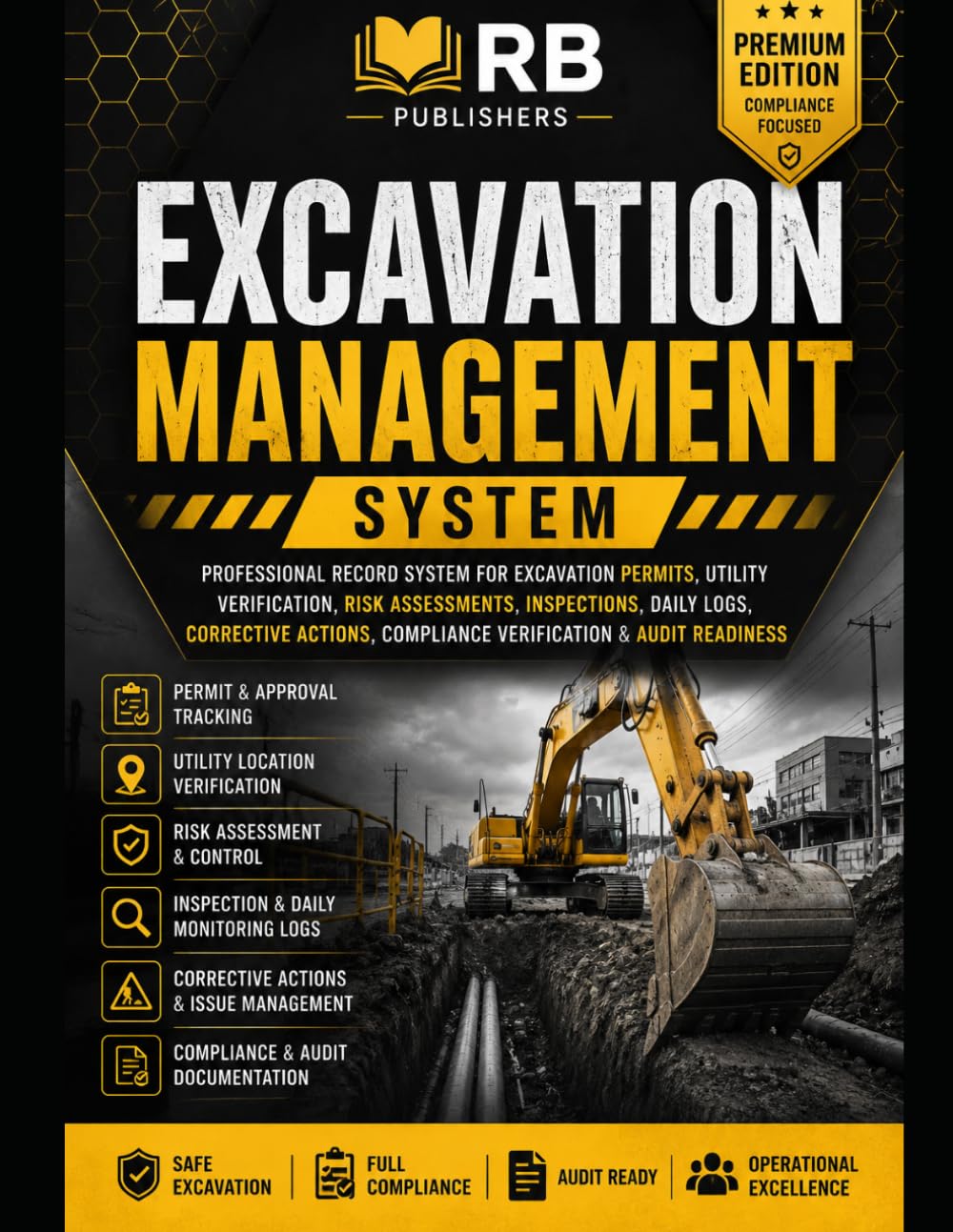 Excavation Management System: Professional Record System for Excavation Permits, Utility Verification, Risk Assessments, Daily Inspections, Corrective... Compliance Documentation and Audit Readiness baixar o livro de graça