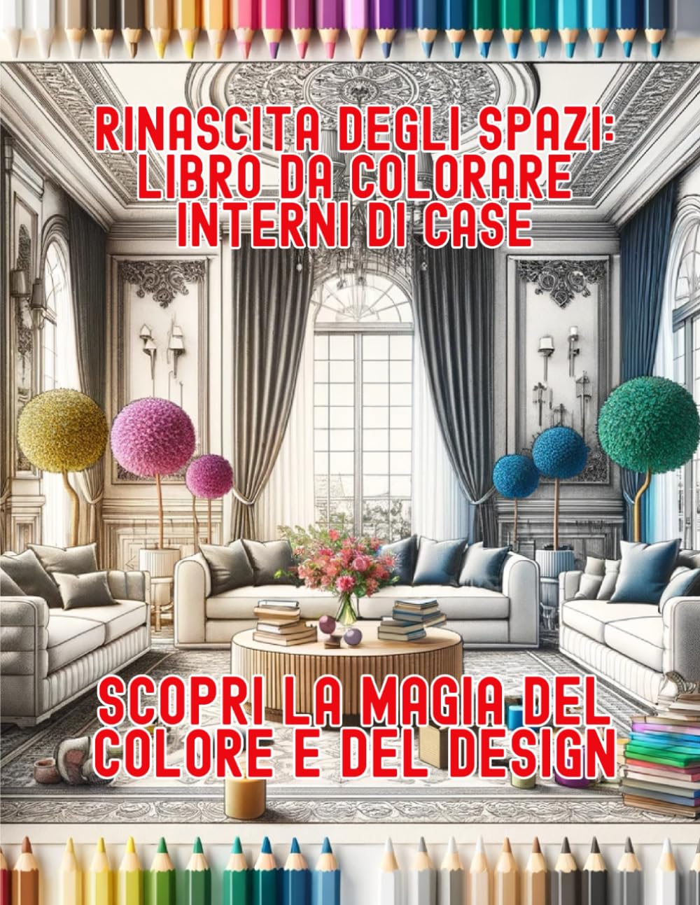 Rinascita degli Spazi: Libro da Colorare Interni di Case: Armonie Cromatiche: Case da Colorare per Adulti - Esplora la Creatività e il Relax attraverso l'Arte del Colore. (Italian Edition) baixar livro de graça