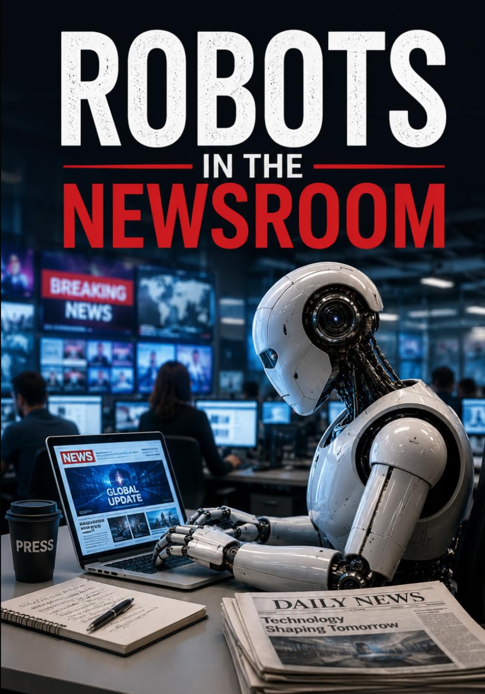 ler totalmente Robots in the Newsroom