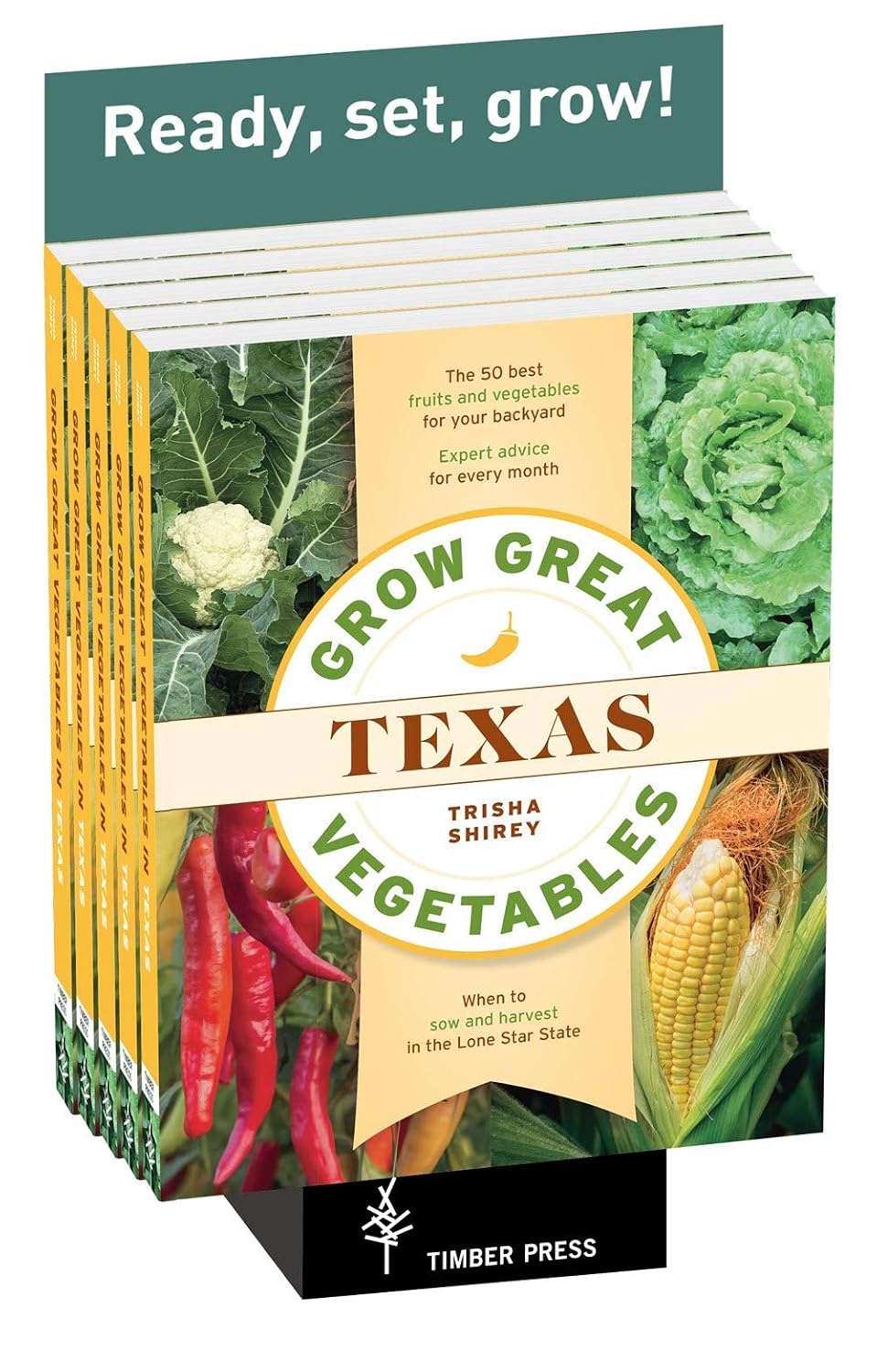 capítulo por capítulo baixar 5-Copy Counter Display Grow Great Vegetables in Texas