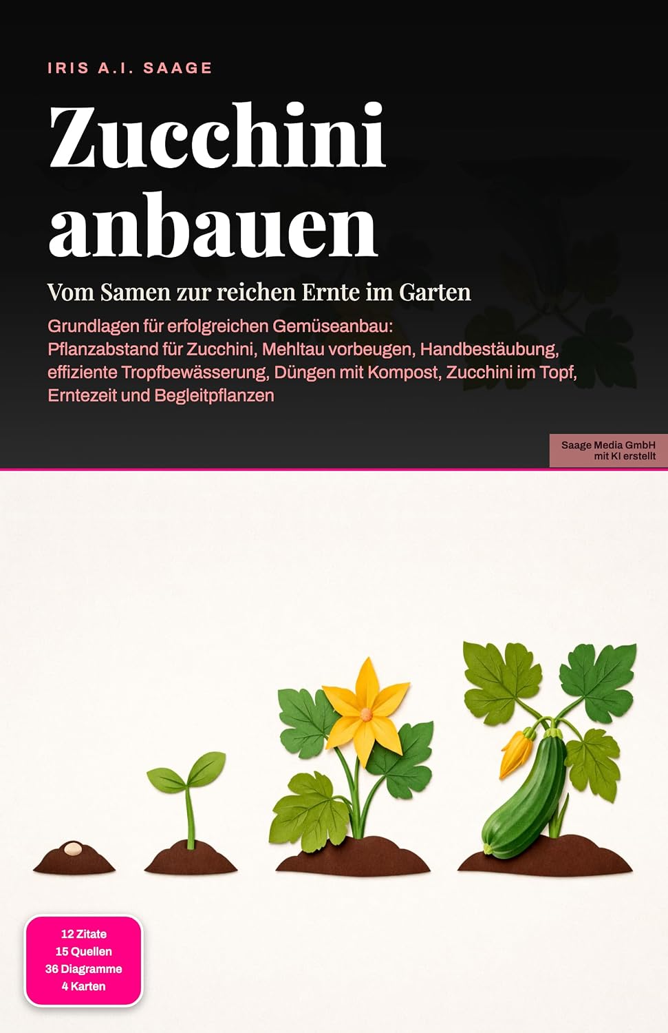 Zucchini anbauen: Vom Samen zur reichen Ernte im Garten (Gemüseanbau 1) (German Edition)