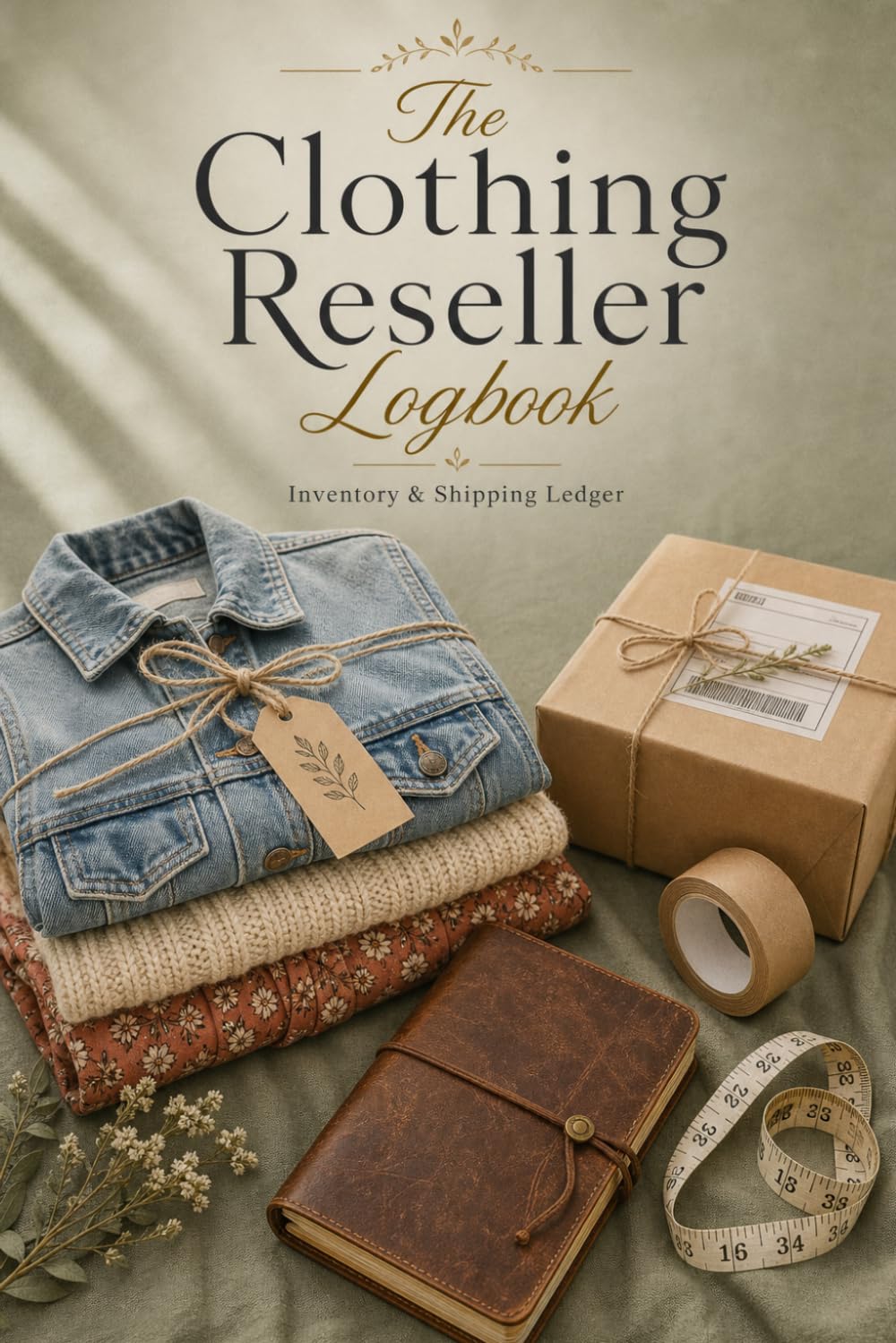 The Clothing Reseller Logbook: Inventory, Sourcing & Shipping Ledger for Sellers - Track Stock, Sales, Profit & Tracking Numbers