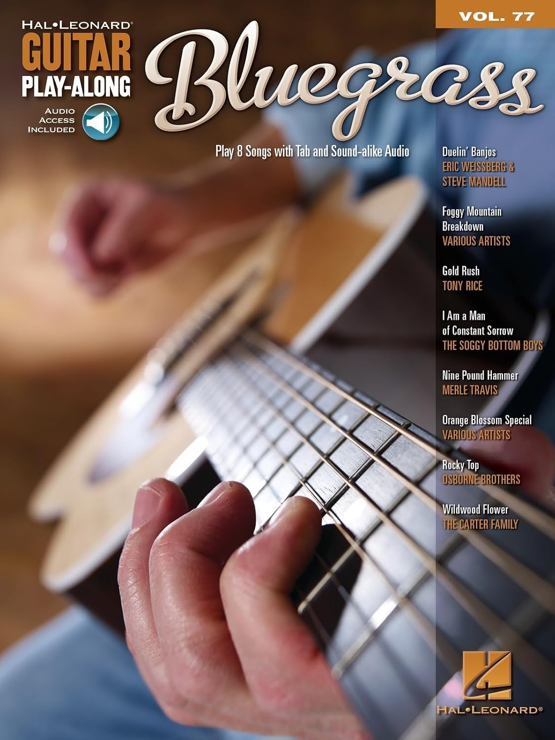 ler totalmente Bluegrass: Guitar Play-Along Volume 77