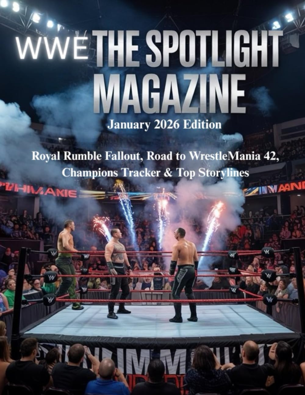 WWE THE SPOTLIGHT MAGAZINE JANUARY 2026 EDITION: Royal Rumble Fallout, Road to WrestleMania 42, Champions Tracker & Top Storylines baixar o livro de graça