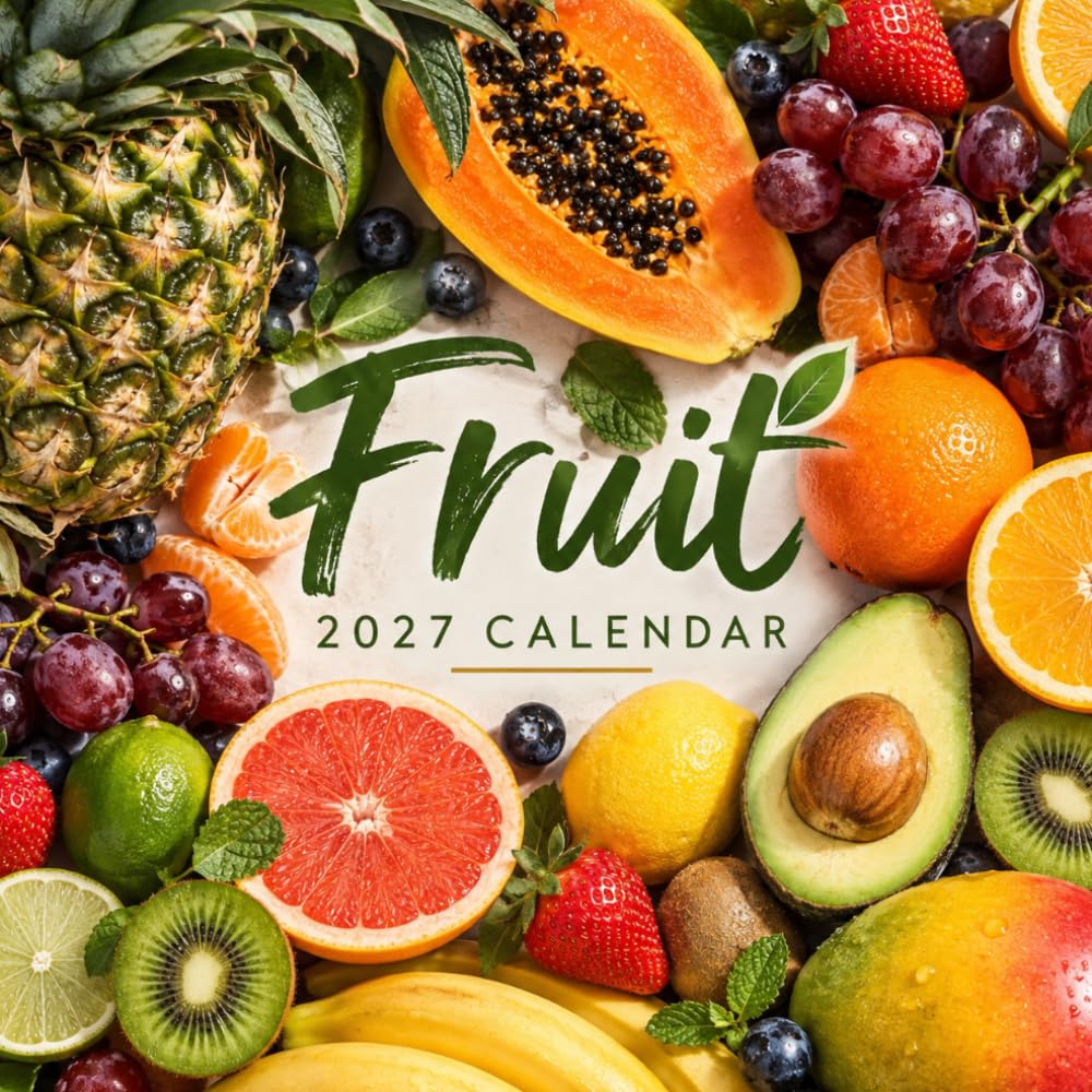 Fruit Calendar 2027: Fresh Produce Photography baixar livro de graça