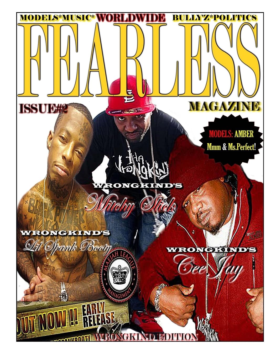 ler totalmente Worldwide Fearless Magazine Edition #2: Feat. Mitchy Slick & Cee Jay(Wrongkind)