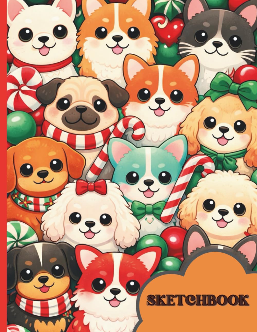 ler totalmente Art Sketchbook for Kids Ages 8-12: Cute Dogs Blank Drawing Pad for Kids and Adults