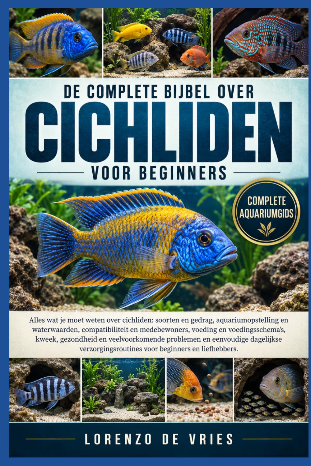 ler totalmente de Complete Bijbel Over Cichliden Voor Beginners: Alles wat je moet weten over cichliden: soorten en gedrag, aquariumopstelling......dagelijkse verzorgingsroutines voor beginners en liefhebbers.
