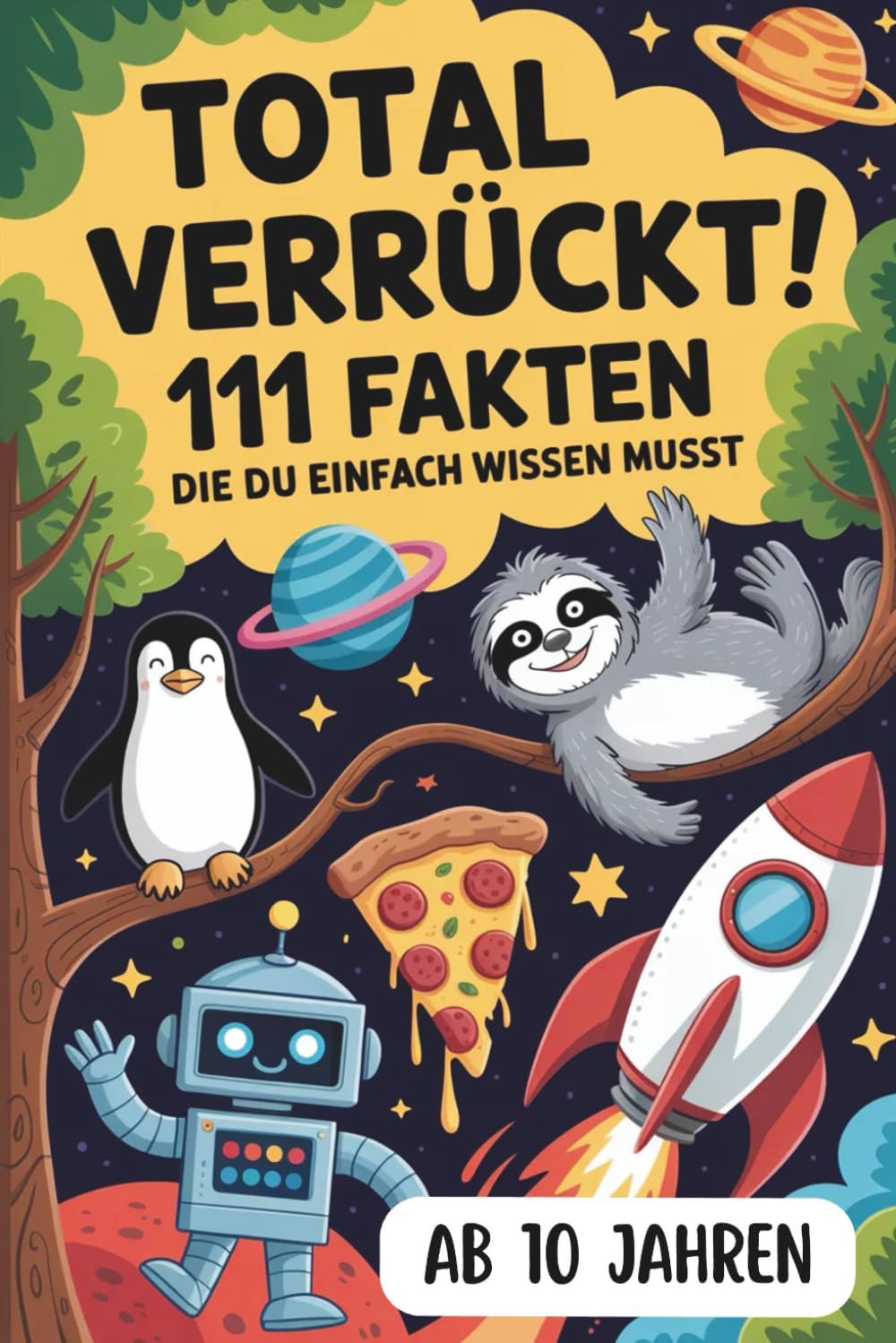Total verrückt! 111 Fakten, die du einfach wissen musst - Staunen, lachen & schlauer werden!: Unglaubliches Wissen über Tiere, Essen, Alltag, Technik und... (Spaß, Wissen & Rätsel 1) (German Edition) baixar livro de graça
