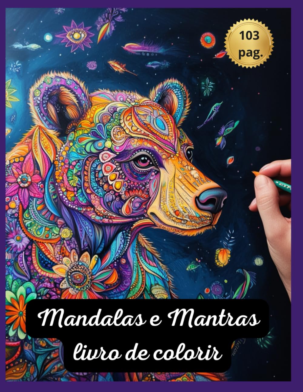 ler totalmente Mandalas e Mantras livro de colorir (Portuguese Edition)