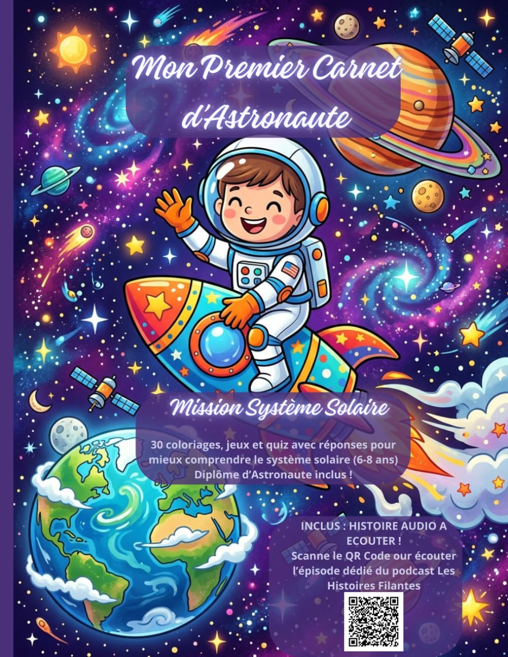 ler totalmente Mon Premier Carnet d'Astronaute: Mission Système Solaire (French Edition)