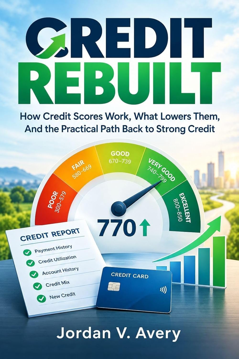 Credit Rebuilt: How Credit Scores Work, What Lowers Them, and the Practical Path Back to Strong Credit (English Edition)
