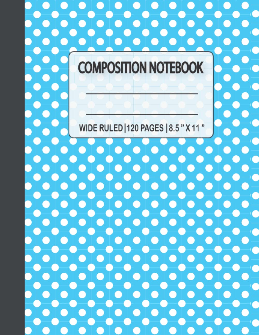 capítulo por capítulo baixar Composition Notebook: Wide Ruled Paper Notebook.: Blank Wide Lined Workbook for Girls, Boys, Kids, Teens and Students. Very Colorful Blue Dots Cover.