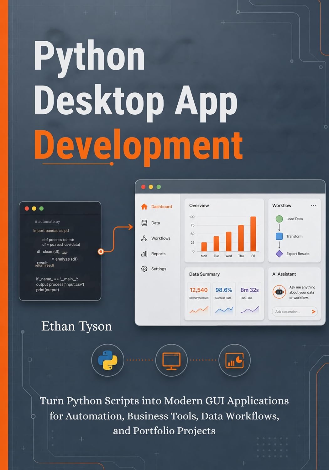 Python Desktop App Development: Turn Python Scripts into Modern GUI Applications for Automation, Business Tools, Data Workflows, and Portfolio Projects (English Edition) baixar livro de graça