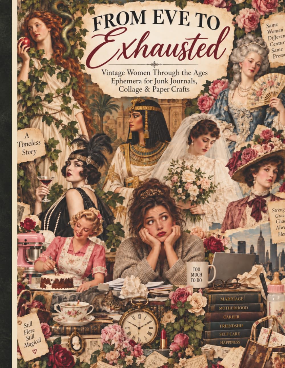 ler totalmente From Eve to Exhausted: Vintage Women Through the Ages Ephemera for Junk Journals, Collage & Paper Crafts