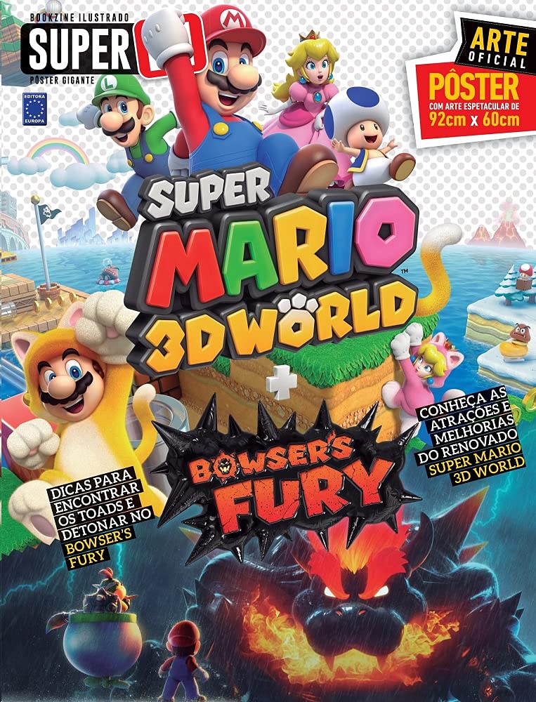 Super Mário 3D World + Bowsers Fury - Superpôster Super N baixar livro de graça