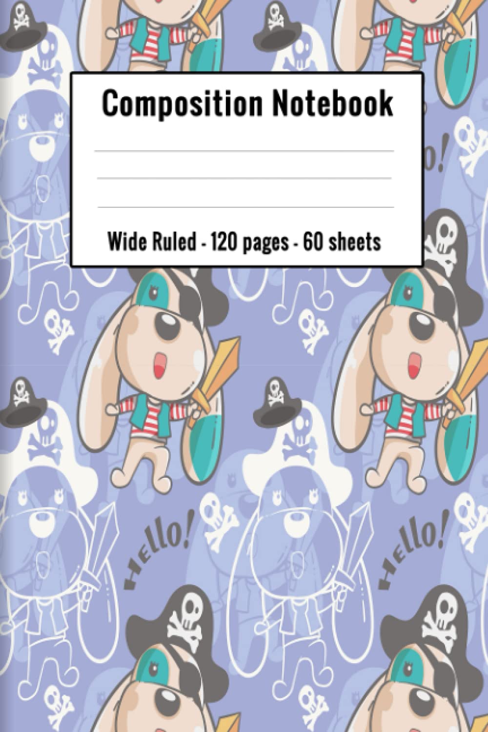 dog composition notebook: dog notebook composition wide ruled cute journal with lines for kids | (composition notebook, journal) baixar livro de graça