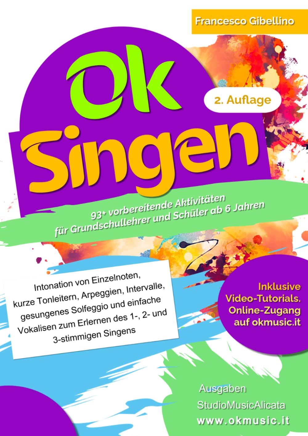 ler totalmente OK SINGEN: Stimmgesundheit und Singspiele für die Grundschule. 93+ Aktivitäten für eine gesunde Kinderstimme und spielerisches Lernen (German Edition)