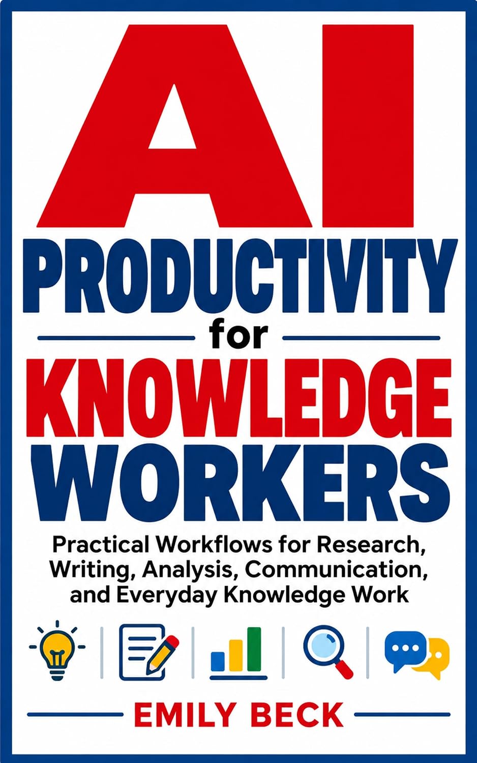 AI Productivity for Knowledge Workers: Practical Workflows for Research, Writing, Analysis, Communication, and Everyday Knowledge Work (English Edition) baixar o livro de graça