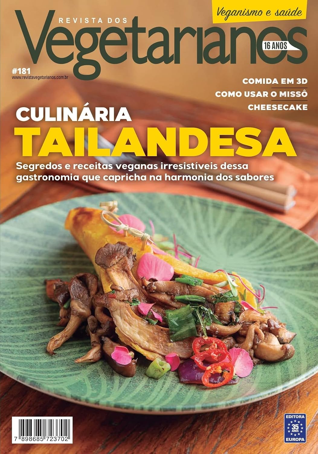 ler totalmente Revista dos Vegetarianos 181