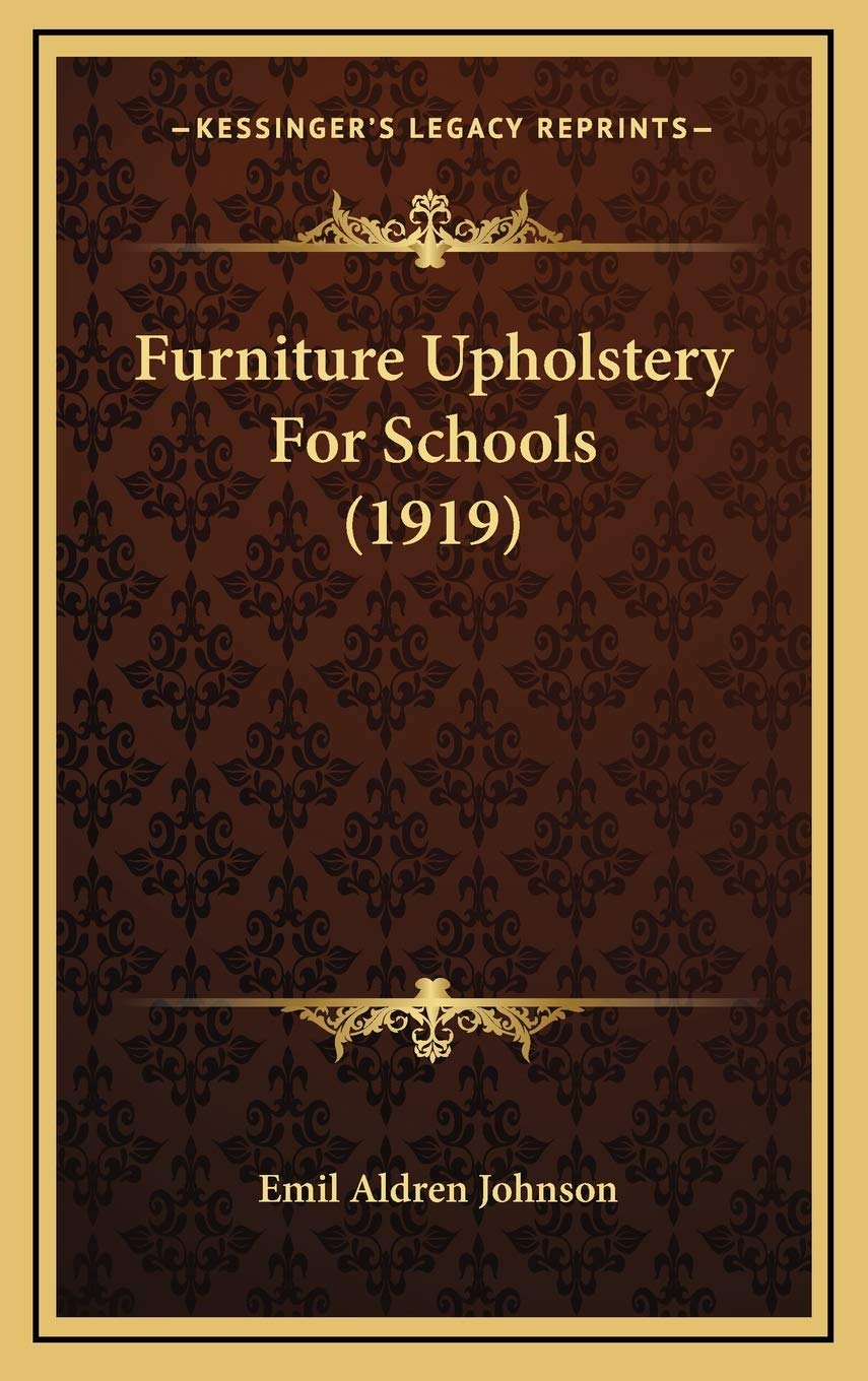 capítulo por capítulo baixar Furniture Upholstery For Schools (1919)