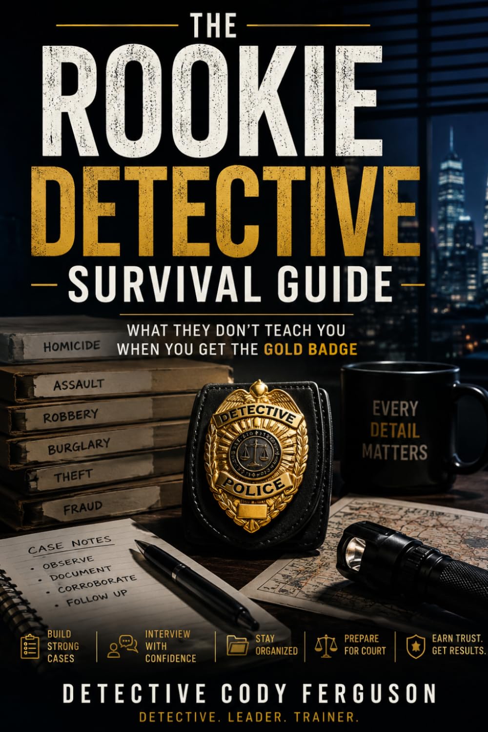 ler totalmente The Rookie Detective Survival Guide: The Rookie Detective Survival Guide: What They Don't Teach You Before Your First Case