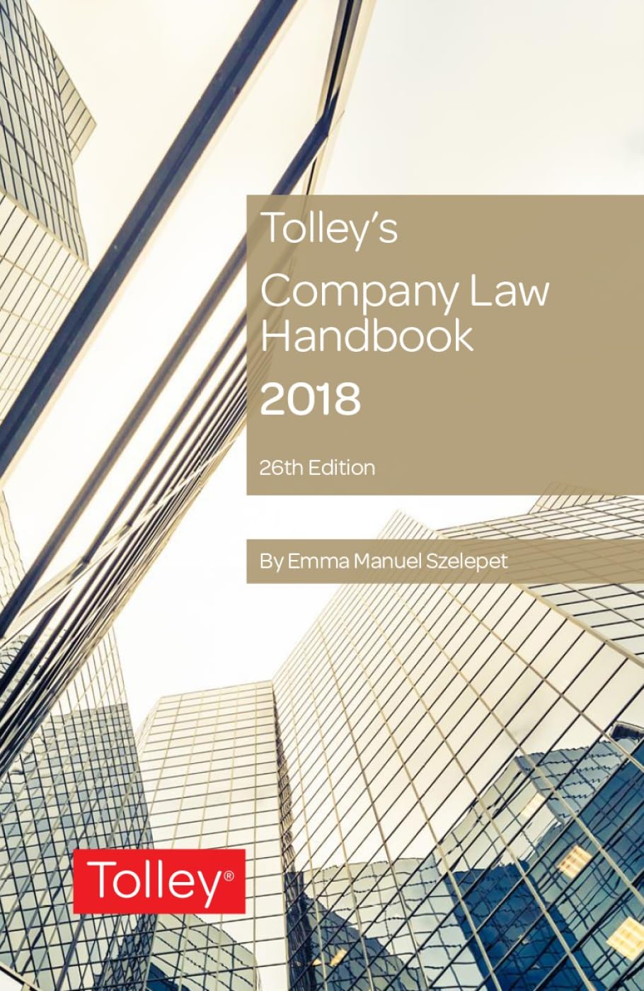 ler totalmente Tolley's Company Law Handbook
