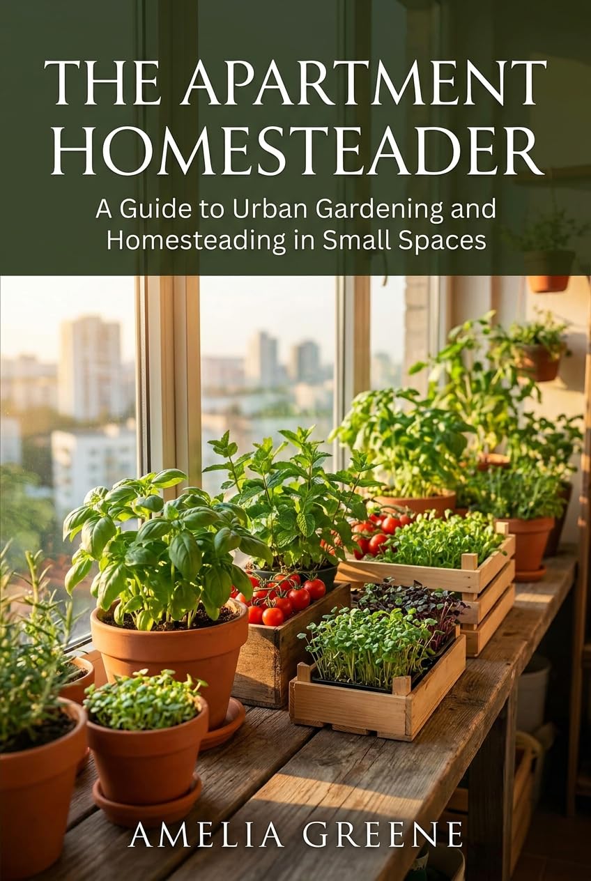 ler totalmente The Apartment Homesteader: The Ultimate Guide to Growing Microgreens, Herbs, and Veggies in Small Spaces: How to build a sustainable indoor garden on a... no matter where you live. (English Edition)