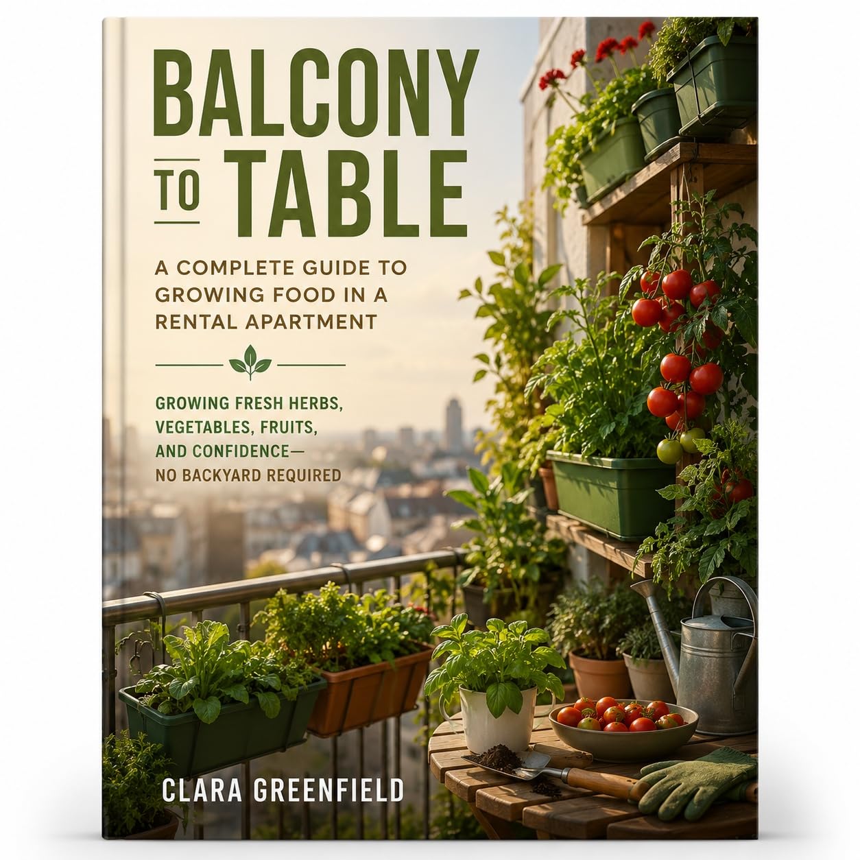 Balcony to table: A complete guide to growing food in a rental apartment (English Edition) baixar o livro de graça