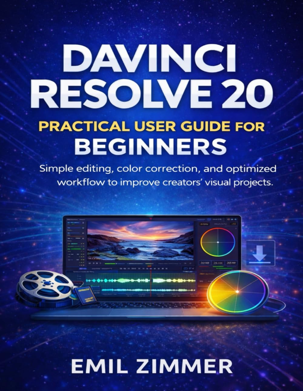 ler totalmente DaVinci Resolve 20 Practical User Guide for Beginners: Simple Editing, Color Correction, and Optimized Workflow to Improve Creators' Visual Projects