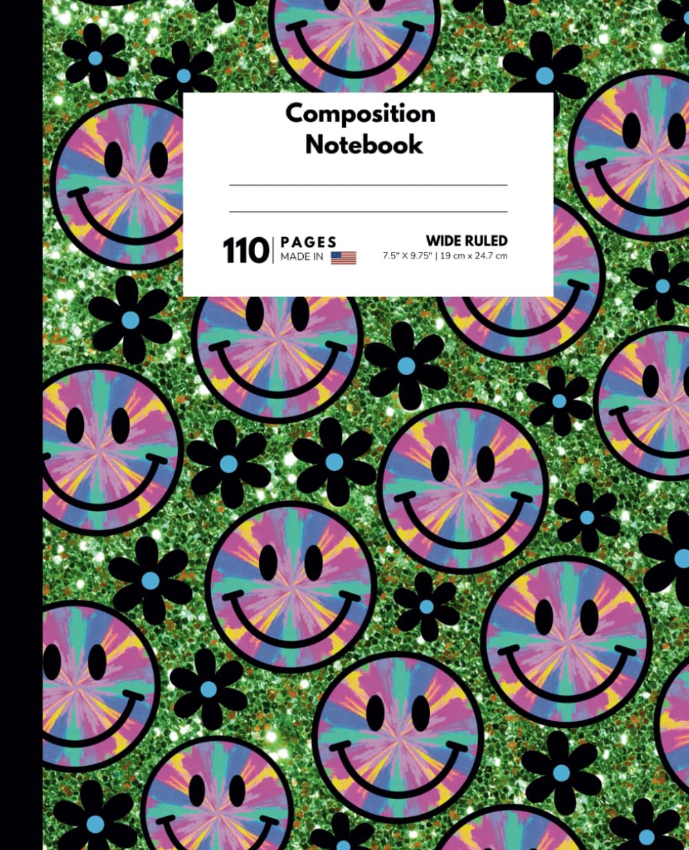 ler totalmente Green Composition Notebook: Green Writing Exercise Notebook For Students: For writing notes, Ideas, Ink, and Imagination, wide ruled, 110 Pages,... Stocking Stuffers, School, Party Bag items