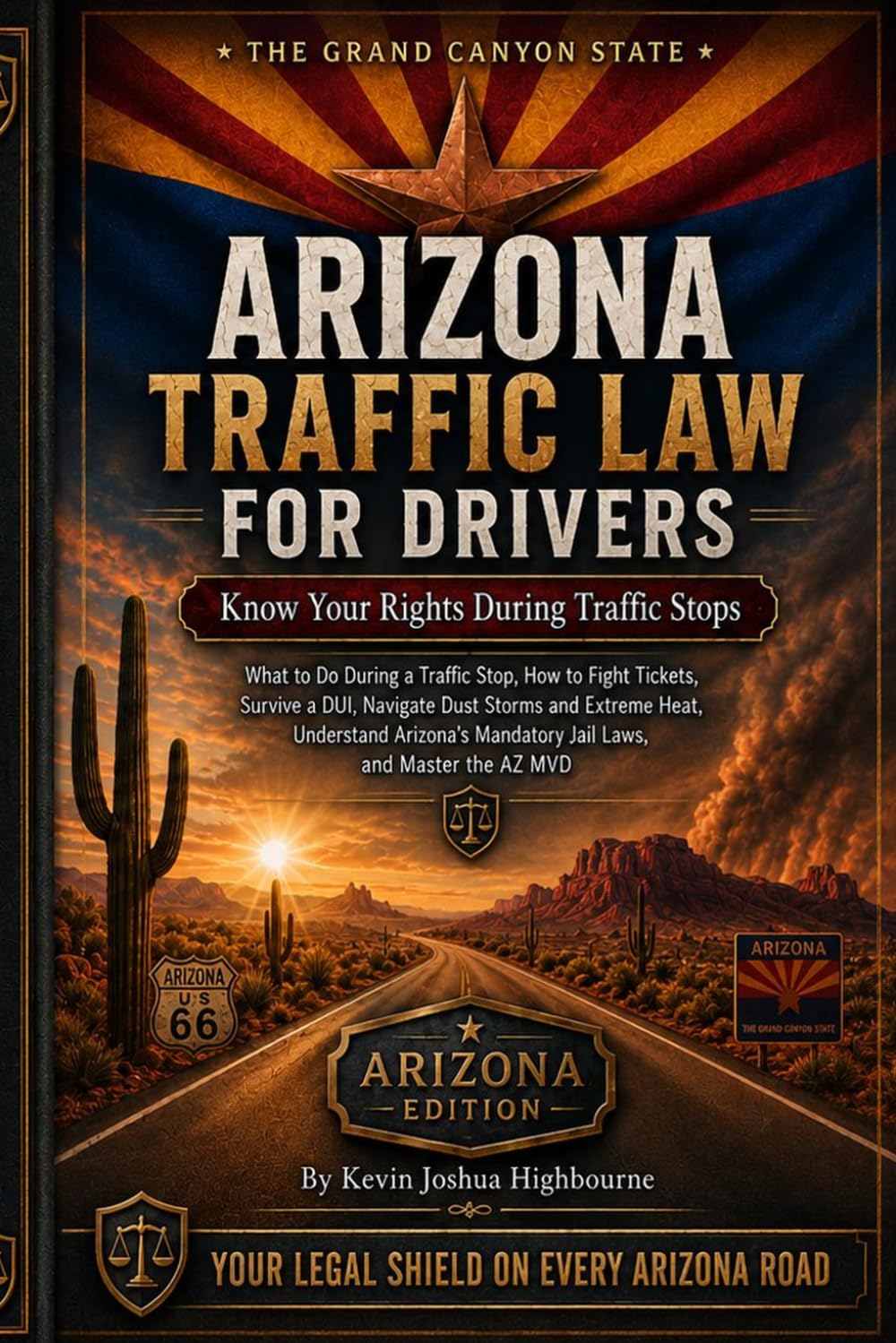 Arizona Traffic Law for Drivers: Know Your Rights During Traffic Stops: What to Do During a Traffic Stop, How to Fight Tickets, Survive a DUI,... Mandatory Jail Laws, and Master the AZ MVD baixar o livro de graça