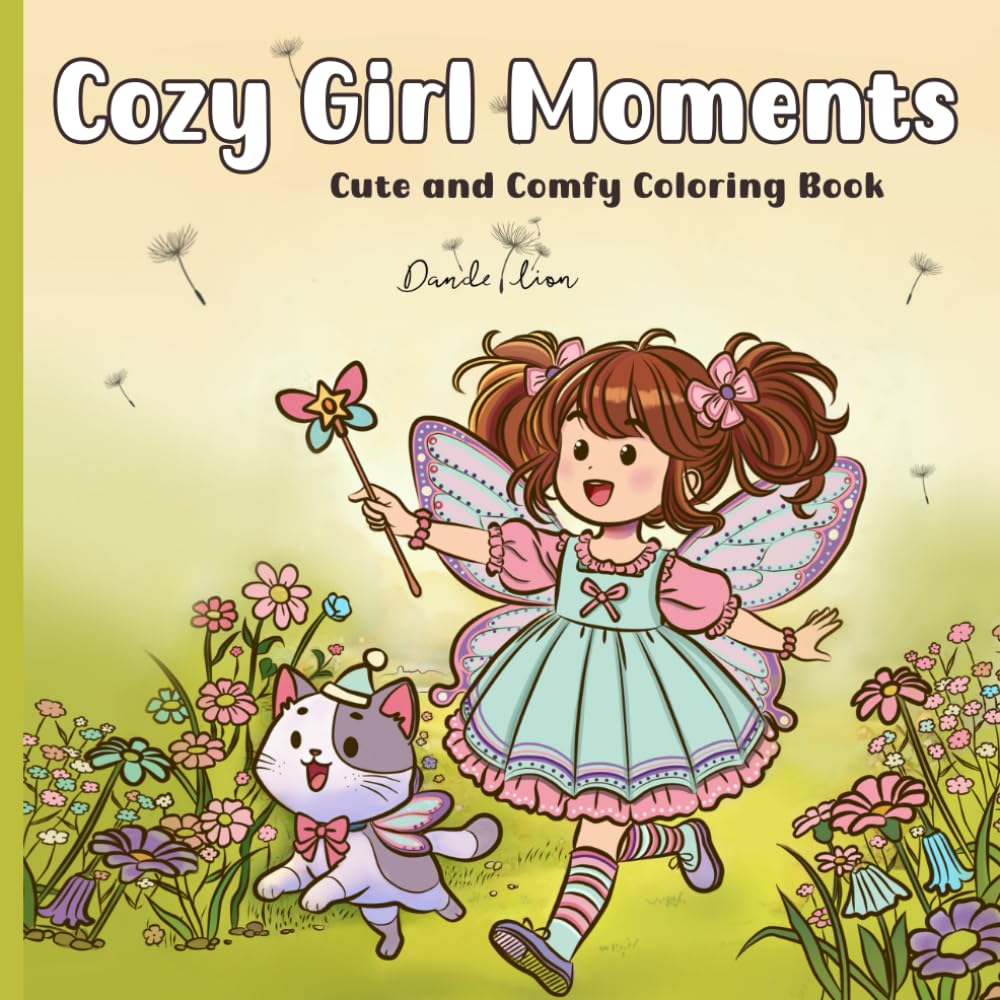 ler totalmente Cozy Girl Moments Cute and Comfy: Bold and Easy Coloring Book Daily Fun Activities with Relaxation, Cozy Spaces, and Sweet Nature Scenes for Inspiration and Stress Relief. Simple and Joyful.