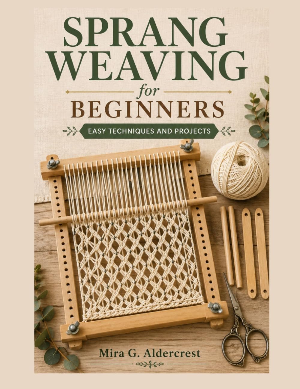 capítulo por capítulo baixar Sprang Weaving For Beginners: Easy Techniques and Projects