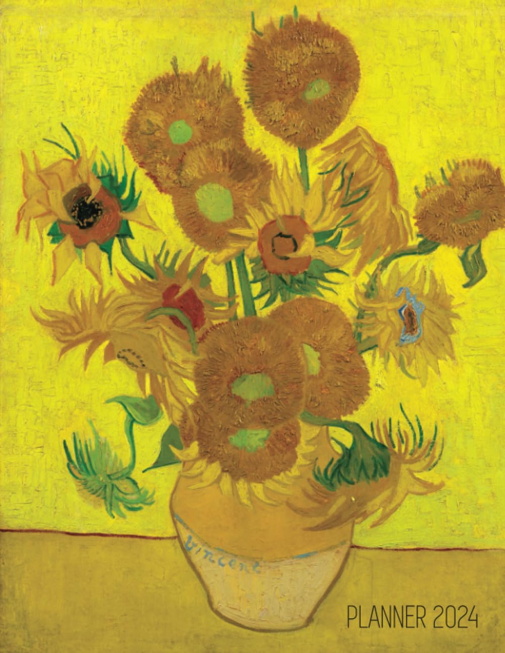 Yellow Sunflowers Planner 2024: Vincent Van Gogh Dutch Master Painting | Floral Post-Impressionism Art Scheduler: January–December With Beautiful Flowers baixar o livro de graça