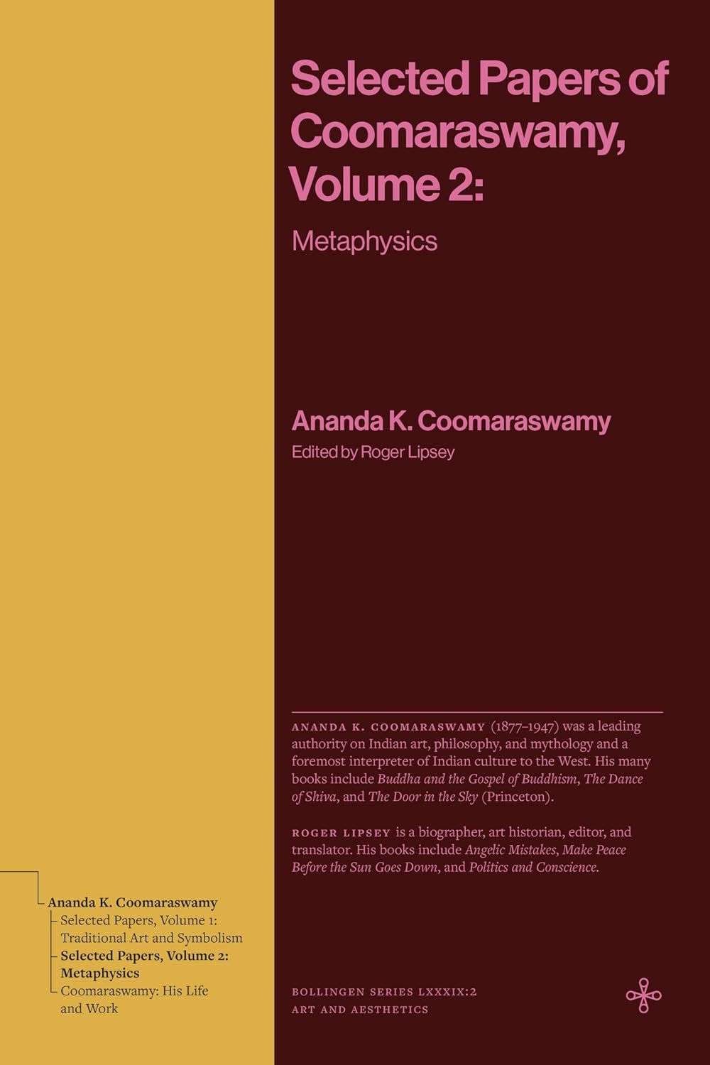 Selected Papers of Coomaraswamy, Volume 2: Metaphysics (Bollingen Recollections) (English Edition) baixar o livro de graça