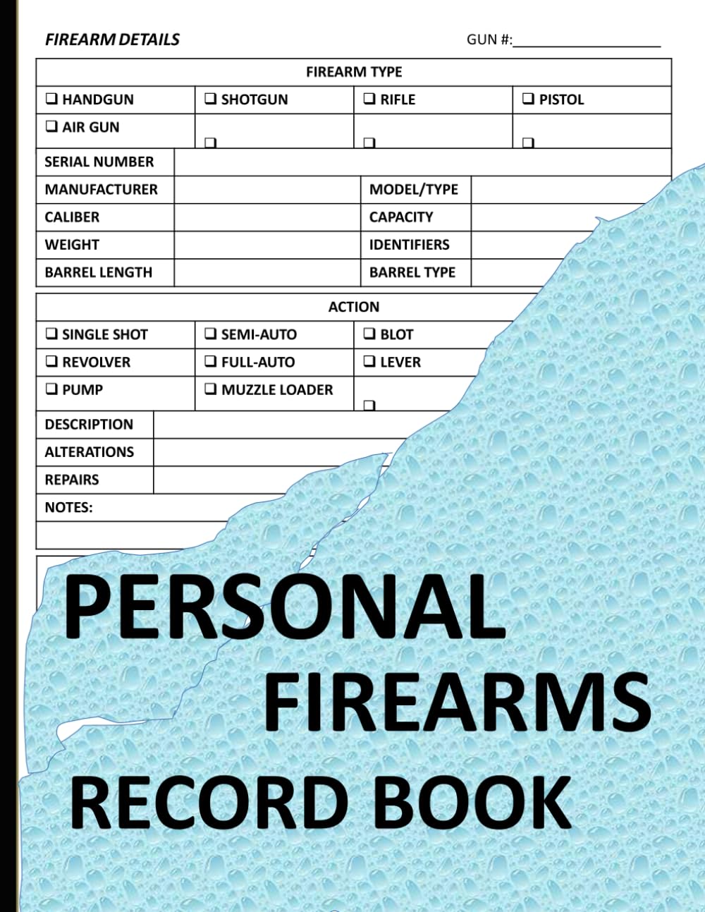 personal firearms record book: Personal Firearms Inventory Log Book and Track firearms acquisitions - Large Print 8.5"x11" 120 pages baixar livro de graça