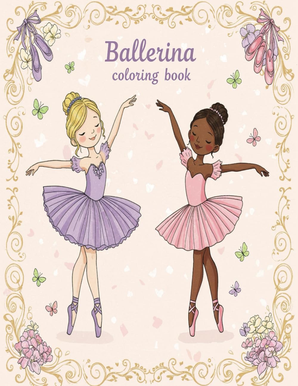 Ballerina Coloring Book: Ballerina coloring book for girls | Ballet coloring book | Ballerina coloring book for girls | Ballerina gift for girls | (Bold&Easy). baixar o livro de graça