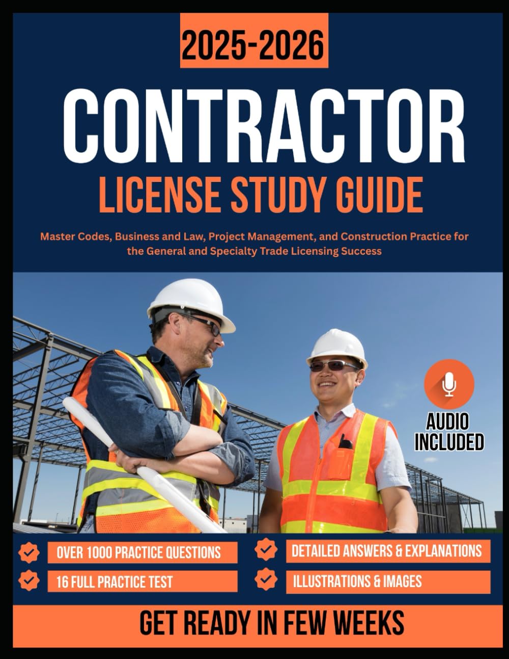 ler totalmente CONTRACTOR LICENSE STUDY GUIDE: Master Codes, Business and Law, Project Management, and Construction Practice for the General and Specialty Trade Licensing Success